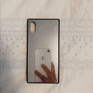 IPhone X mirrored phone case
